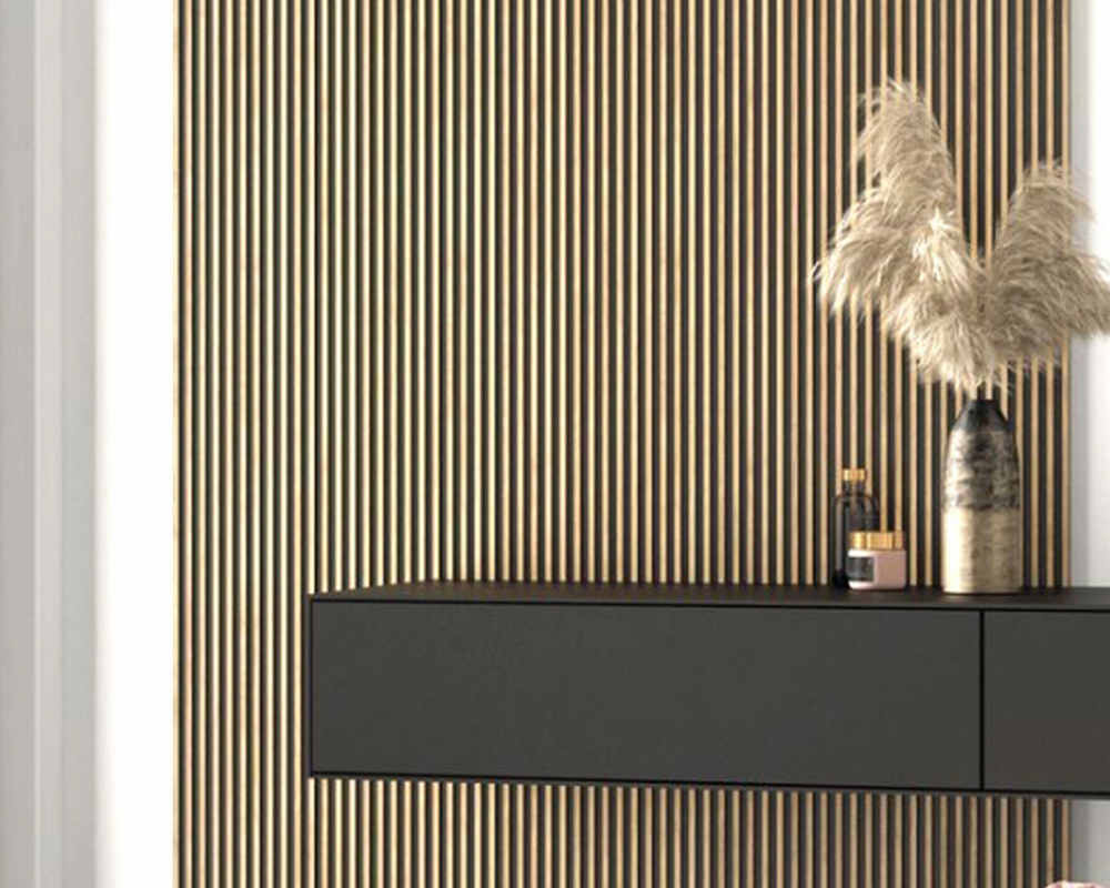 Панель МДФ ACUPAN 61.08.122501.93 трапеция 12х122х2760 мм Дуб Слик