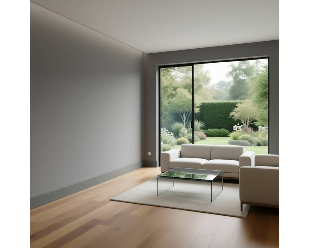 Плинтус СОЛИД 1 UHD 11/100C 100*14*2000  Белый под покраску