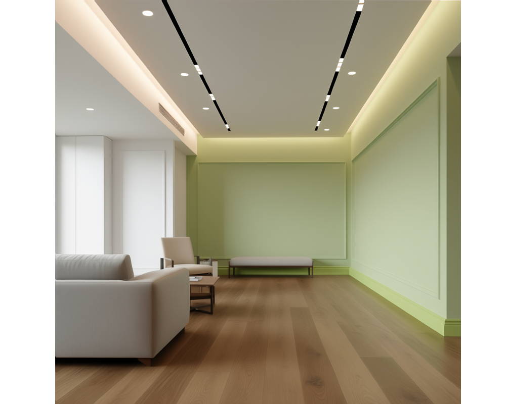 Плинтус ПОЛИСТИРОЛ HI WOOD B80A 80мм х 12,5мм х 2,0м. Окраска включена в стоимость