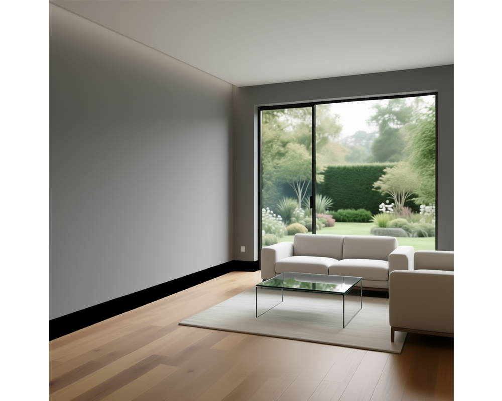 Плинтус из полистирола высокой плотности NMC Wallstyl FD8 Белый