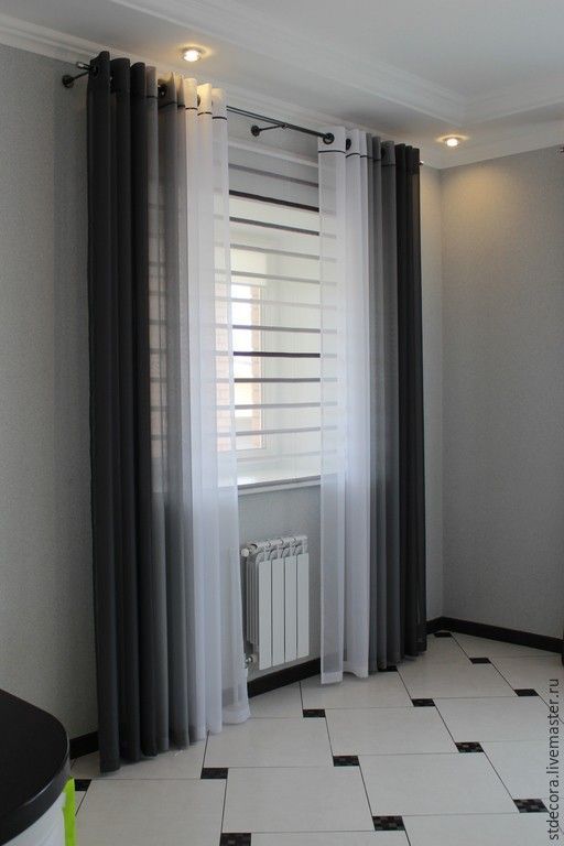 Карниз двухрядный кованый УЮТ D25мм 3,2м Черный