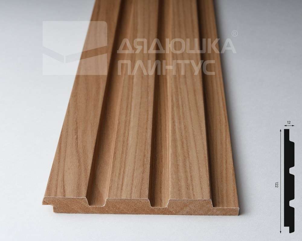 Панель МДФ ACUPAN 61.08.122502.95 рейки 12х122х2760 мм Эльм натуральный