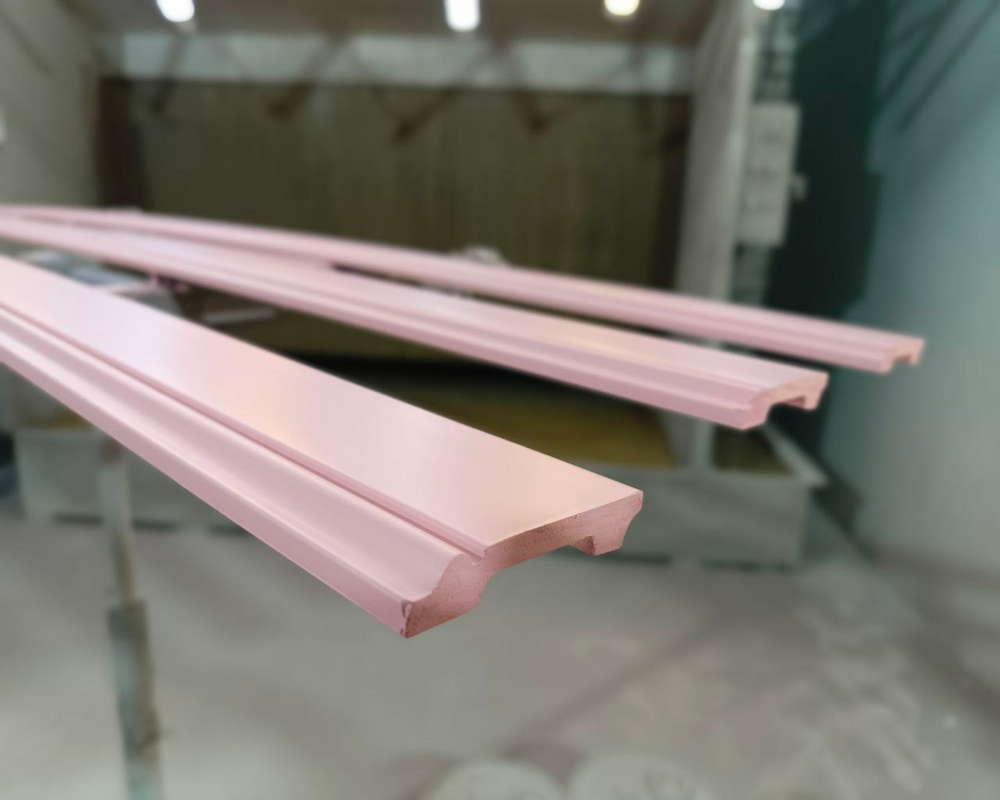 Плинтус из полистирола высокой плотности Волшебная Палочка 80*12*2000. MSPOL 102. Окраска включена в стоимость