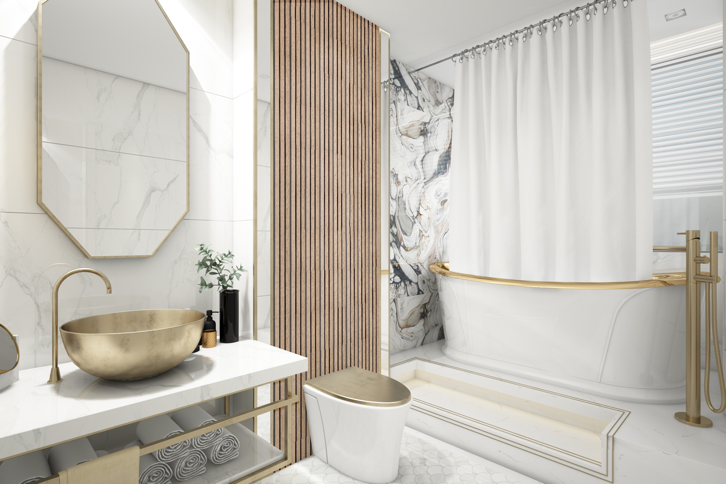 Панель вспененный полистирол ГРЕЙС 3D RAIL 120*2700 мм. Клен