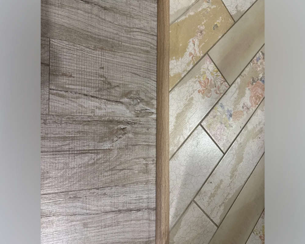 Самоклеящийся порог ЛС 35.900.4083н Бук натуральный