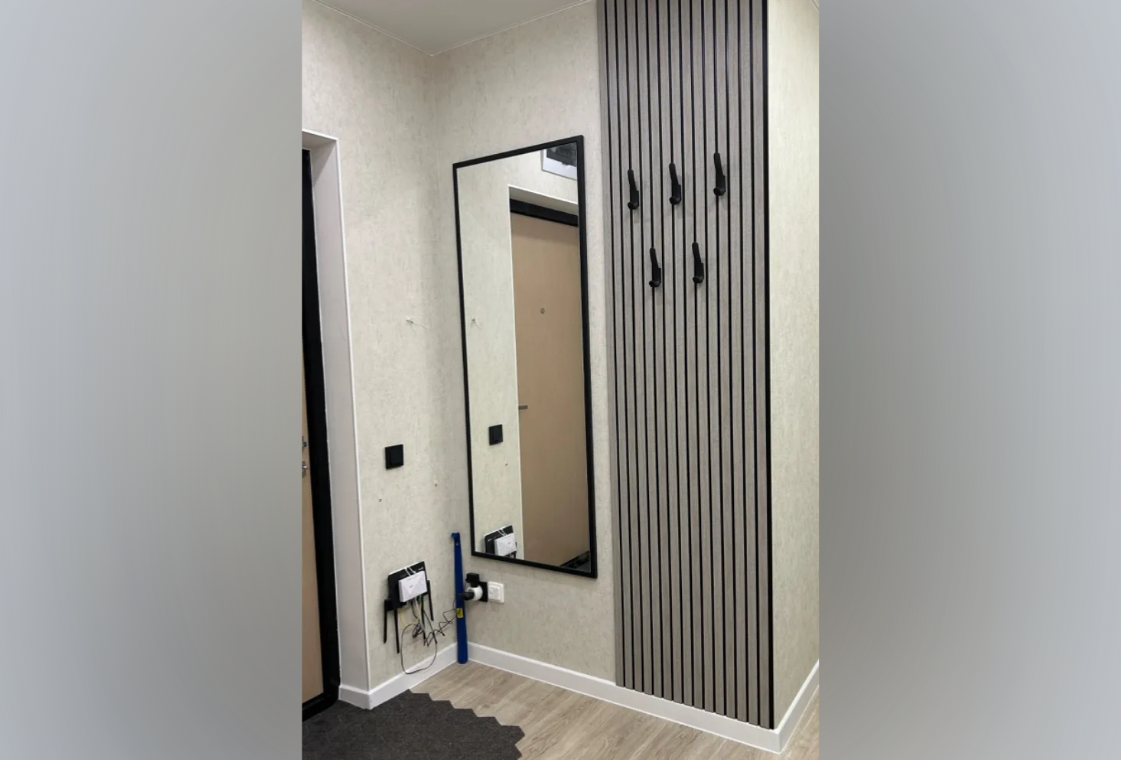 Панель вспененный полистирол ГРЕЙС 3D RAIL 120*2700 мм.  Береза