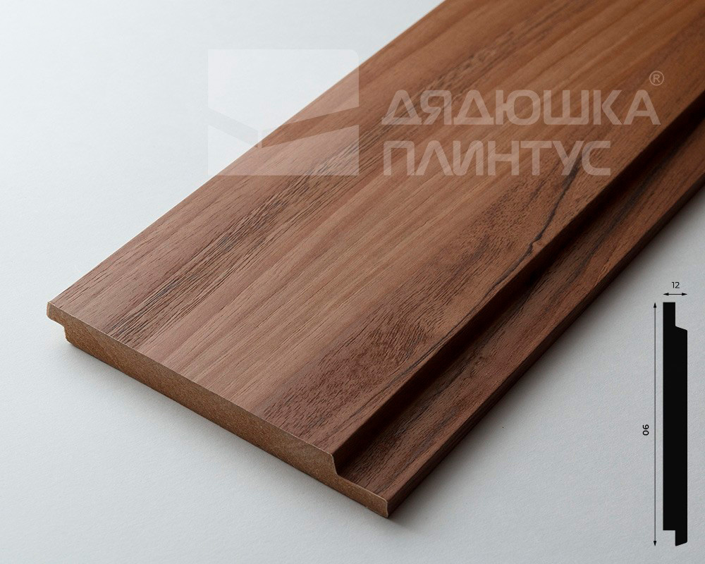 Панель МДФ ACUPAN 61.08.90503.92 плоская 12х90х2760 мм Орех светлый