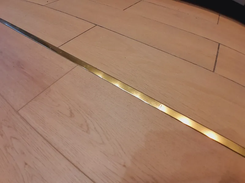 Профиль Т-образный латунь брашированная 14мм 2,7м MSPCROV 149