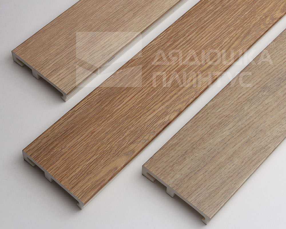 Плинтус напольный Salag Alpha 80 Сущность 2,4м