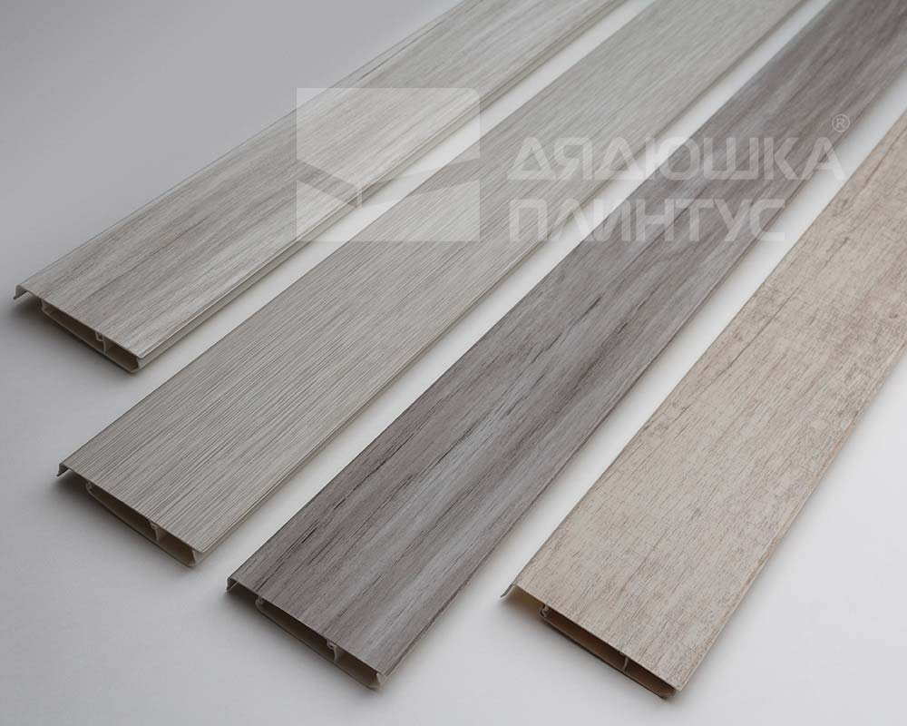 Плинтус ПВХ MAGIC STIСK 77мм 2,2 м MS04 Акация