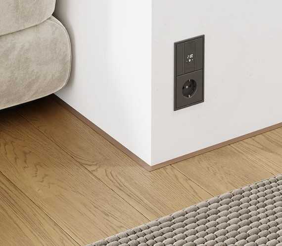 Микроплинтус MSAPL 01.2700.042L Шампань люкс