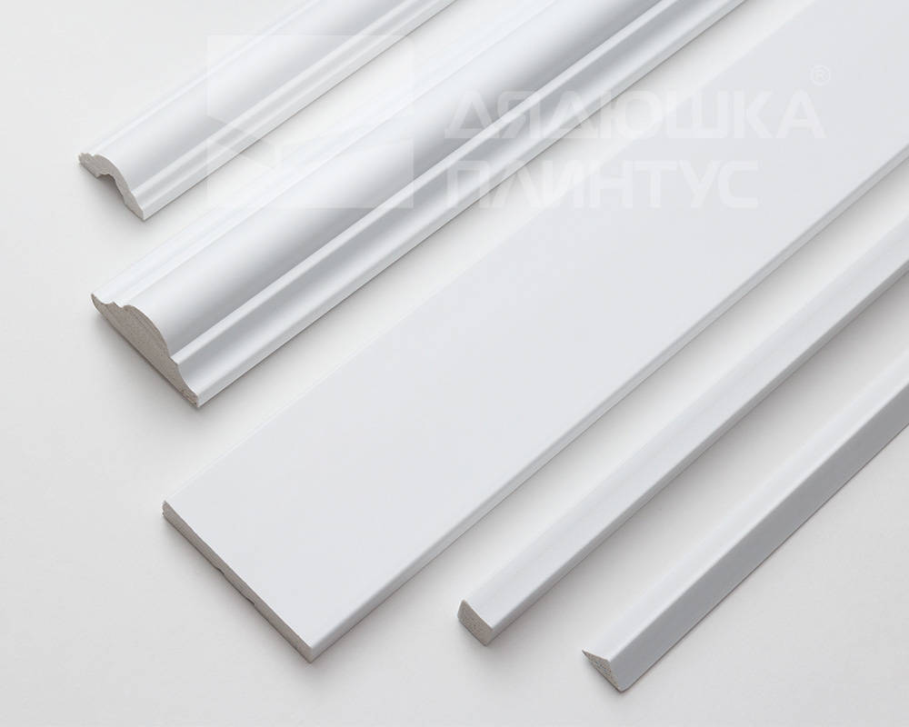 Молдинг Волшебная палочка MSST 103 10мм х 10мм х 2,0м Белый под покраску