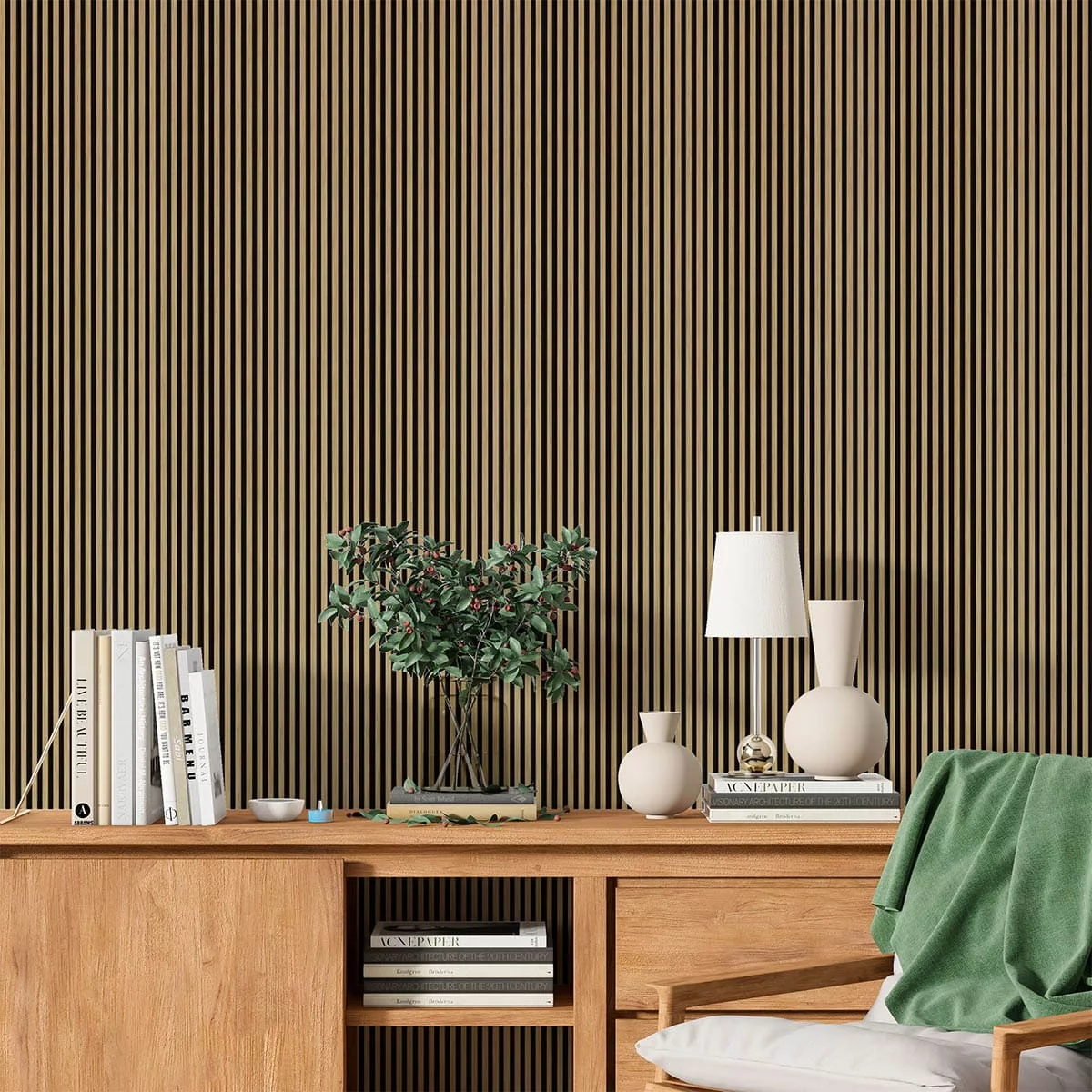 Панель вспененный полистирол  ГРЕЙС 3D RAIL EAST 120*2700 Клен