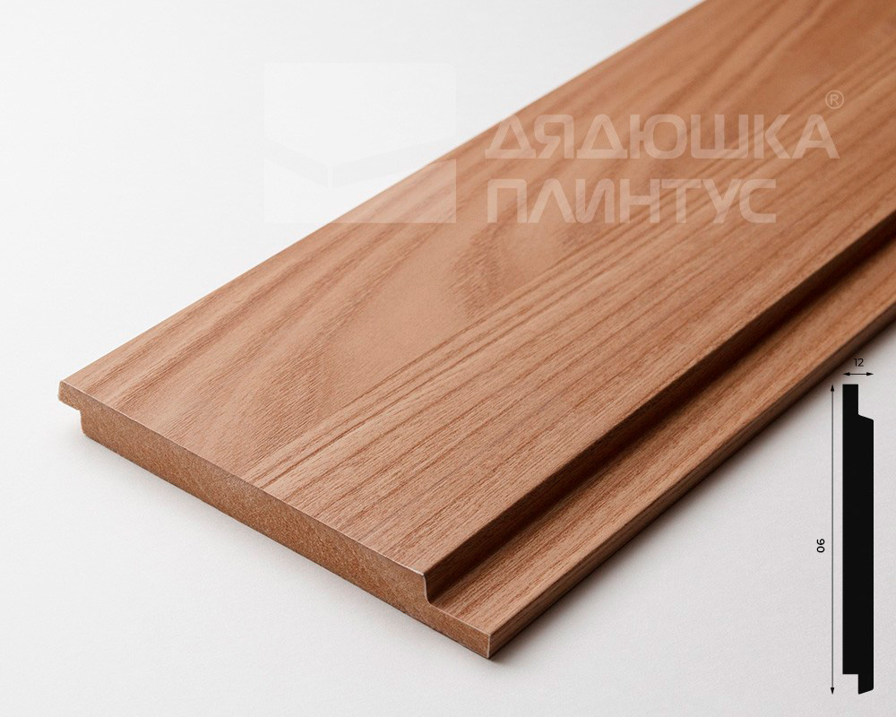 Панель МДФ ACUPAN 61.08.90503.95 плоская 12х90х2760 мм Эльм натуральный