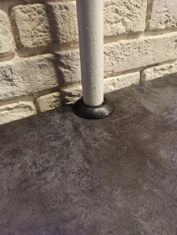 Обвод для труб 3/4 ПВХ ИДЕАЛ 28мм 292 Орех Миланский