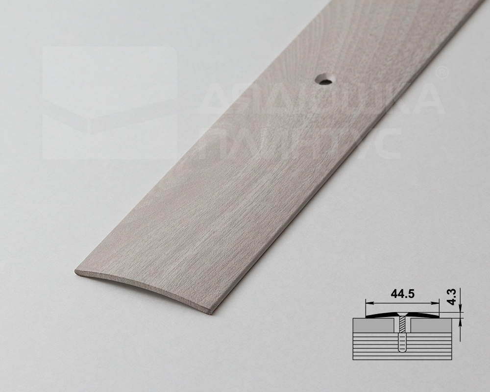 Порог одноуровневый ПС 04.900.106 Ясень белый