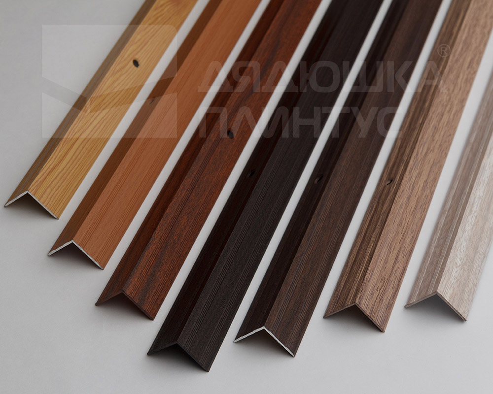 Порог угловой ПУ 05.900.087 Дуб беленый