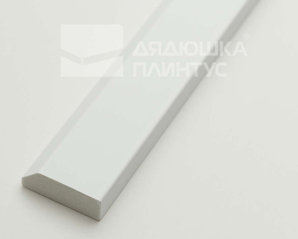 Плинтус из полистирола высокой плотности Волшебная палочка MSPOL 111 38*13*2000 Белый под покраску