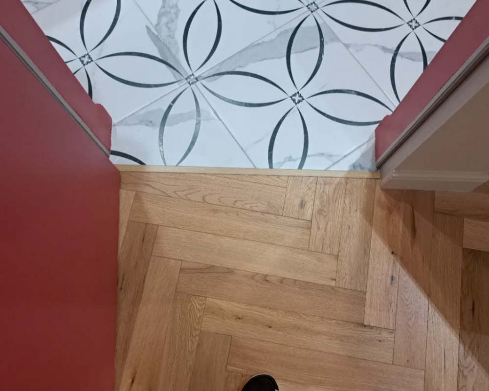 Порог одноуровневый ЛС 10.2700.282 Дуб светлый