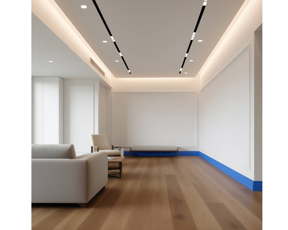 Плинтус NMC FO1 Wallstyl 120*15*2000. Окраска включена в стоимость