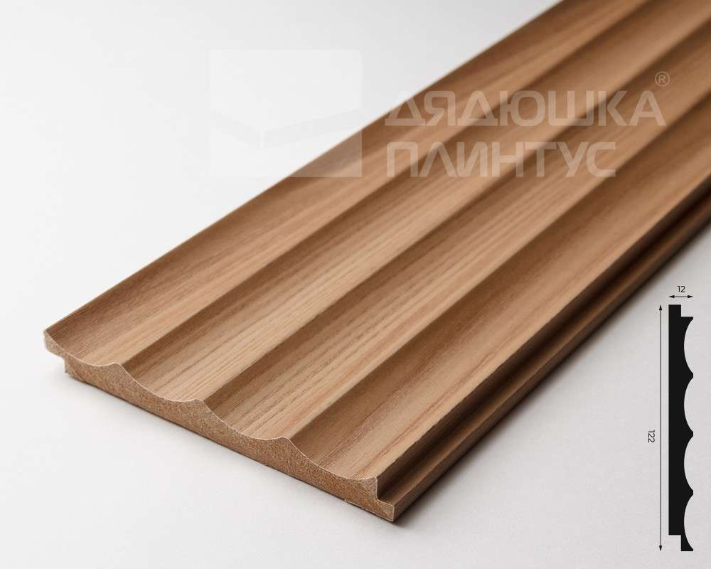 Панель МДФ ACUPAN 61.08.122506.95 волны 12х122х2760 мм Эльм натуральный
