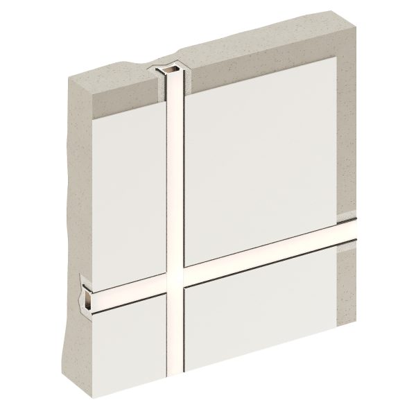 Алюминиевый теневой профиль для светодиодной ленты Decaro Engineering D007 Black 3,0 м