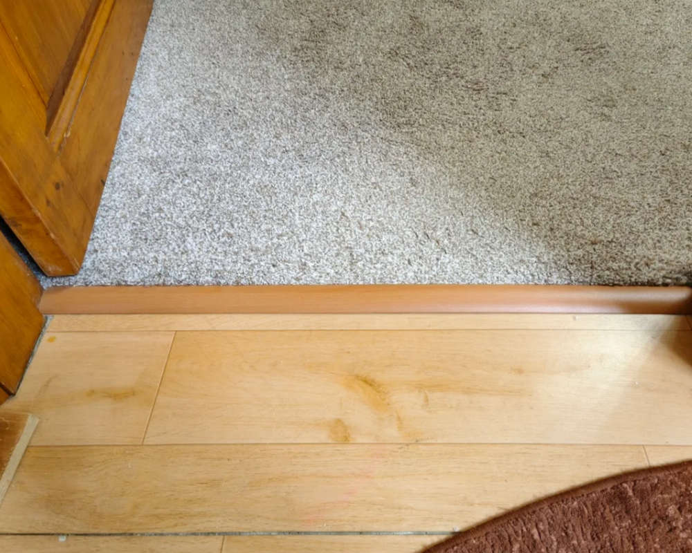 Самоклеящийся порог ЛС 35.900.4053 Ясень графит