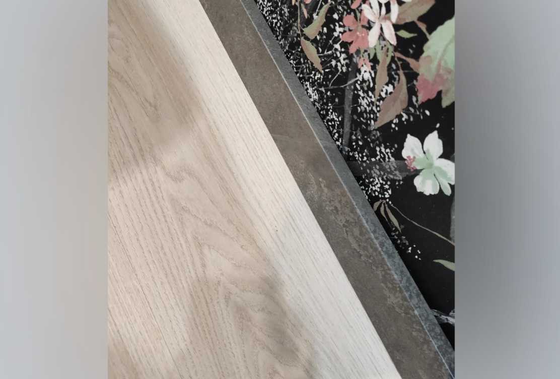 Плинтус МДФ Лука Пл 80МДФ.2700.Point line 24050 Дуб винтаж графит