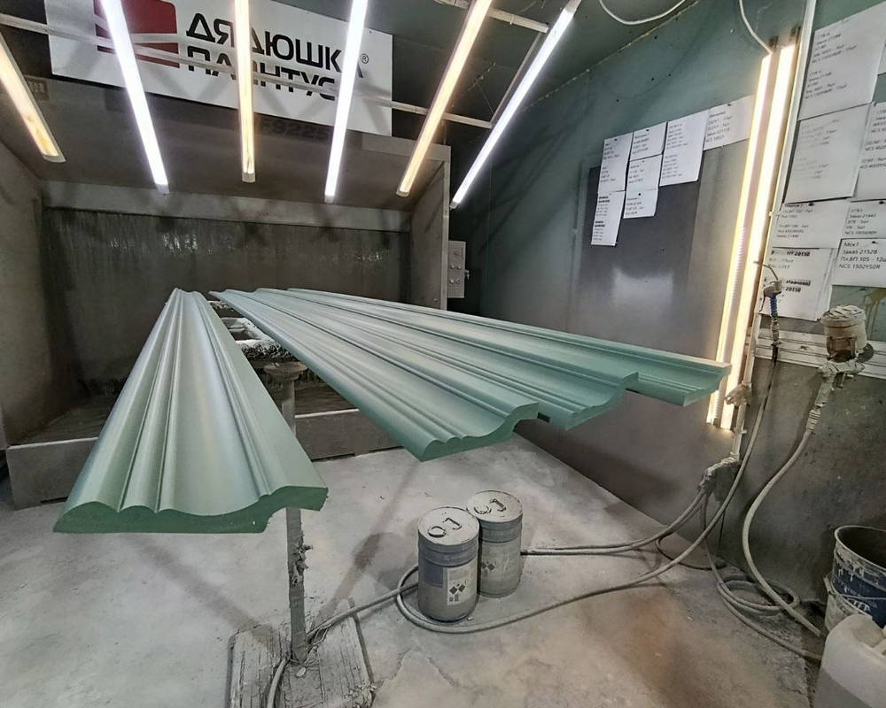 Плинтус ПОЛИСТИРОЛ HI WOOD B95 94,5мм х 17мм х 2,0м. Окраска включена в стоимость