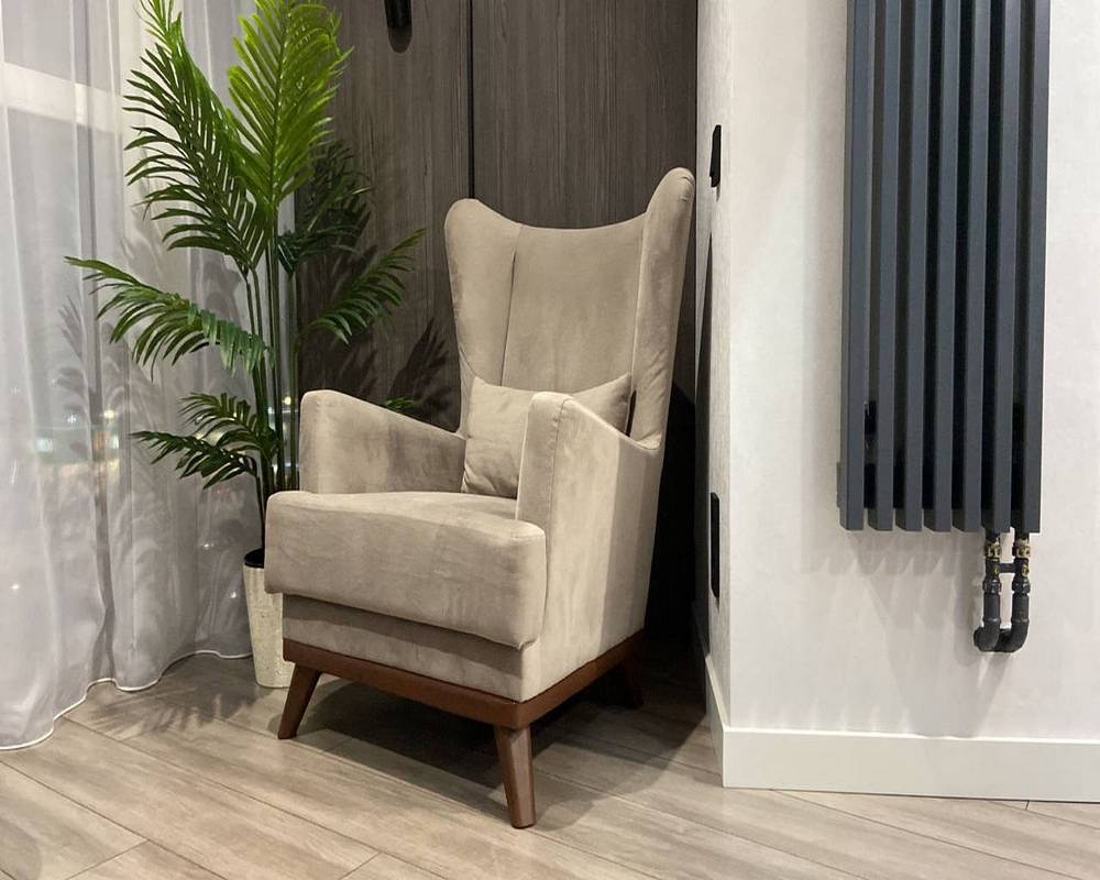 Плинтус из полистирола высокой плотности Волшебная Палочка. Окрашенная. 80мм 2м. NCS 0502-Y