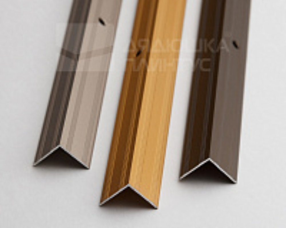 Порог угловой ПУ 05.1800.03 Шоколад