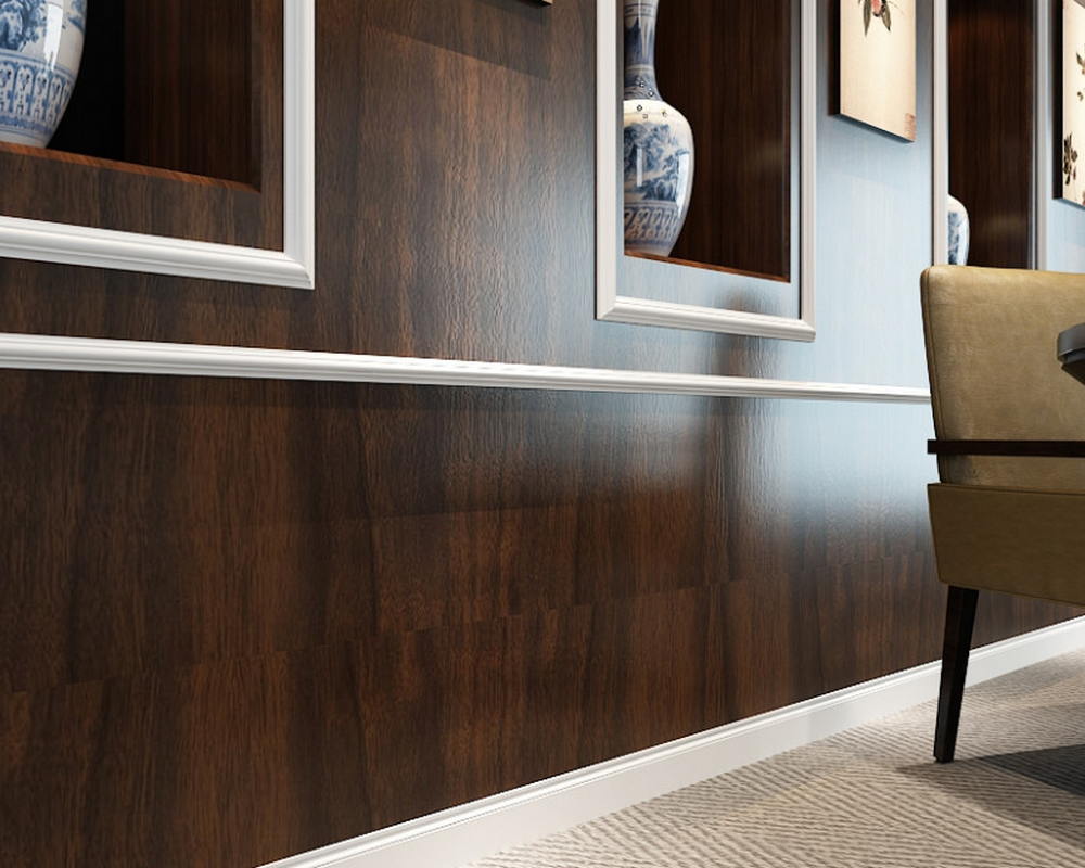 Молдинг из полистирола высокой плотности HI WOOD TR10 10мм х 10мм х 2,0м.