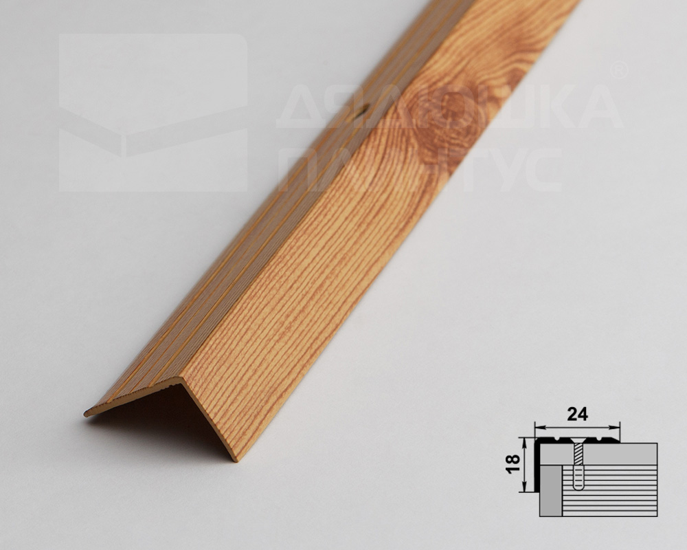 Порог угловой ПУ 03.1800.081 Сосна