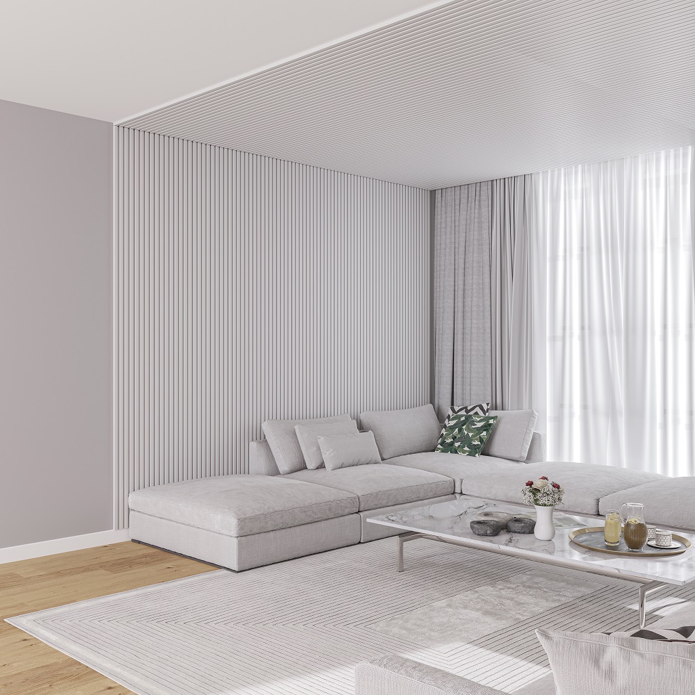 Рейка завершающая с монтажной планкой для панелей МДФ 2,75м L06 Дуб альпийский