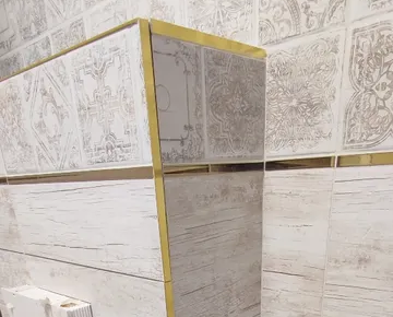 Профиль для плитки латунный PVL21 12 мм х 2,5 м Полированый