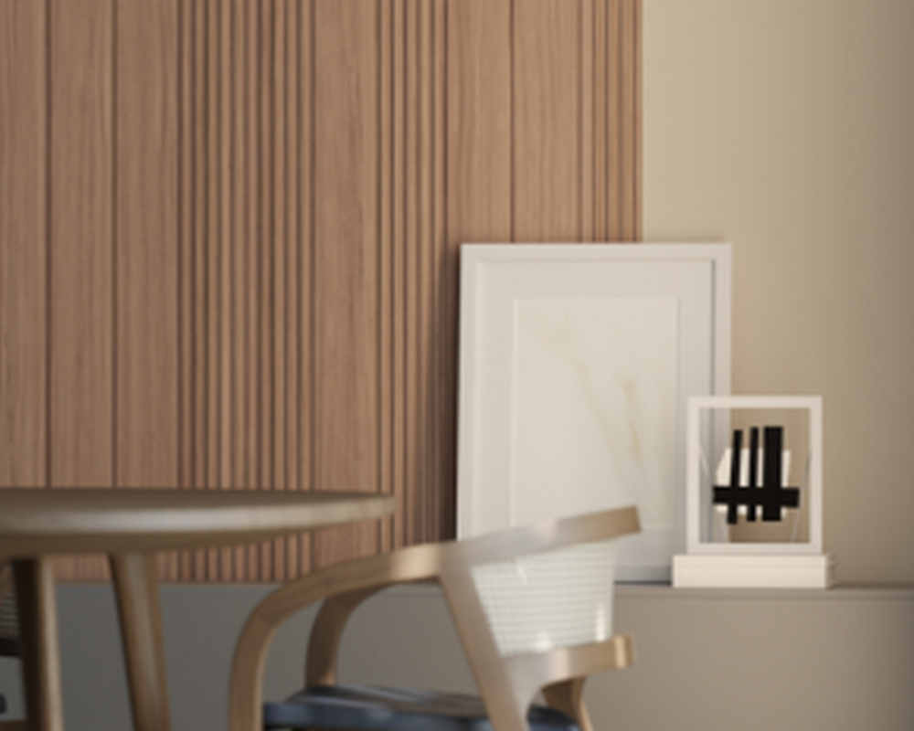 Панель МДФ ACUPAN 61.08.90503.92 плоская 12х90х2760 мм Орех светлый