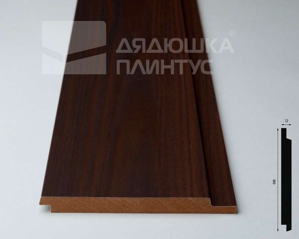 Панель МДФ ACUPAN 61.08.90503.94 плоская 12х90х2760 мм Эльм коричневый