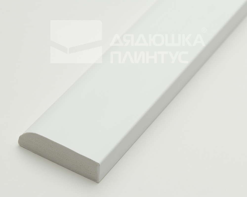 Плинтус из полистирола высокой плотности Волшебная палочка MSPOL 118 55*15*2000 Белый под покраску
