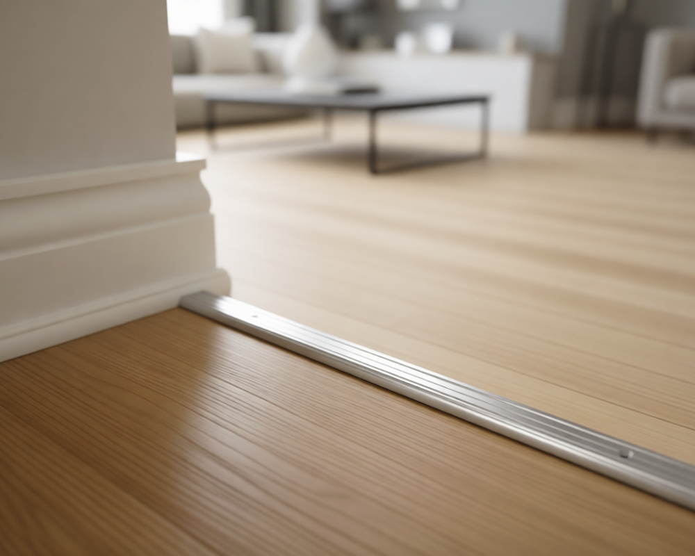 Порог одноуровневый ПС 03.900.01л Серебро