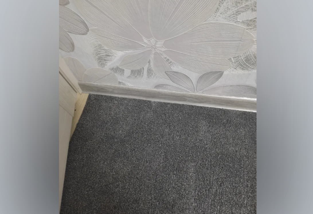 Плинтус ПВХ с кабель-каналом Рико Лео 152 Дуб скандинавский