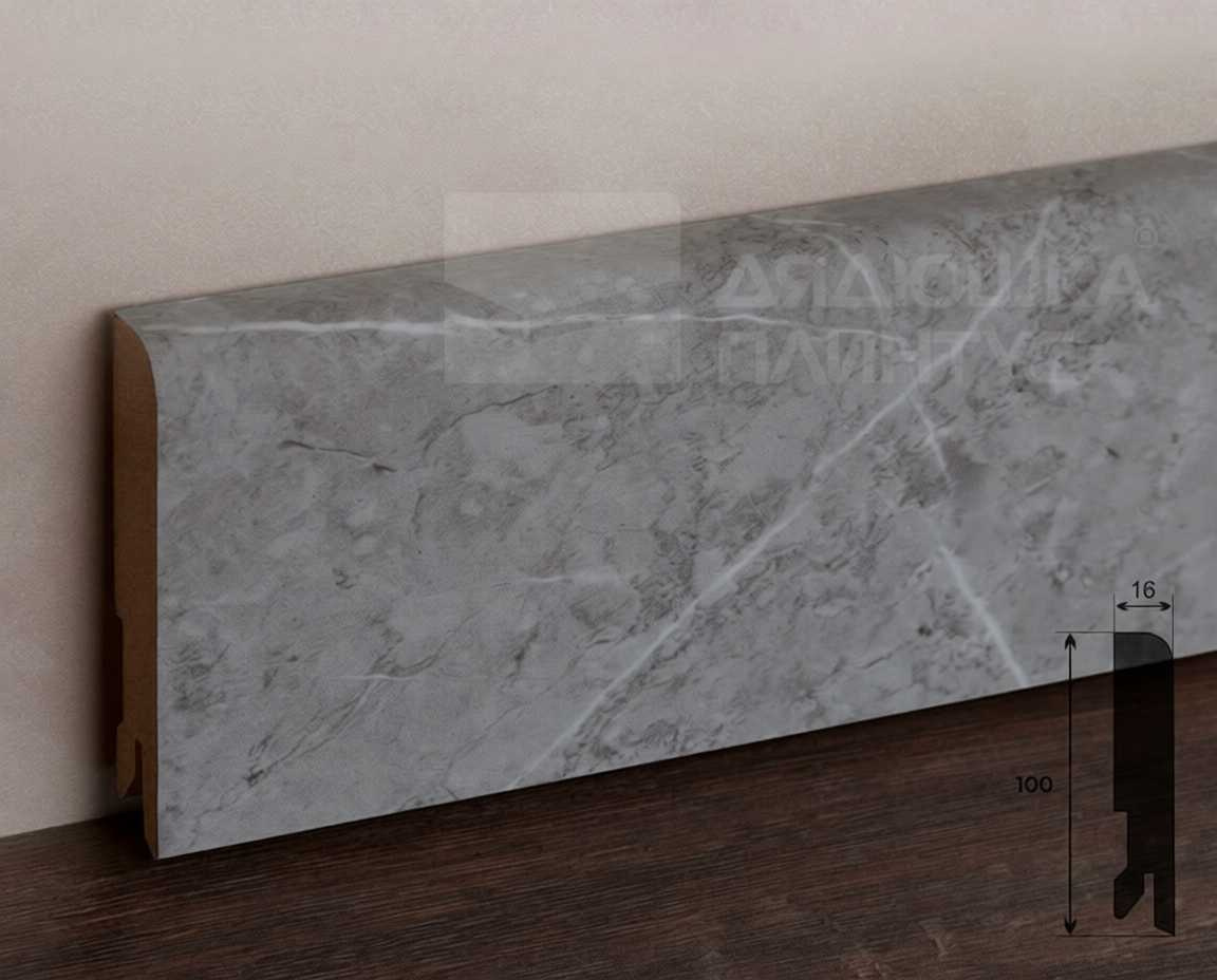 Плинтус МДФ Лука Пл 100-1МДФ.2700.Point line 24071 Торос грей