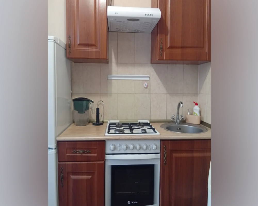 Плинтус для столешниц вогнутый Алюминий Волшебная палочка 30*30 3,05м Бронза