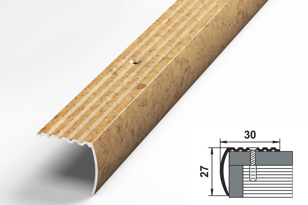 Порог угловой ПУ 04.2700.286 Пробка