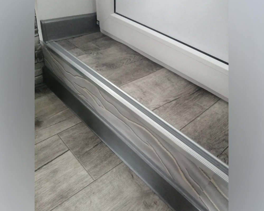 Порог одноуровневый ПС 08.900.001 Без покрытия