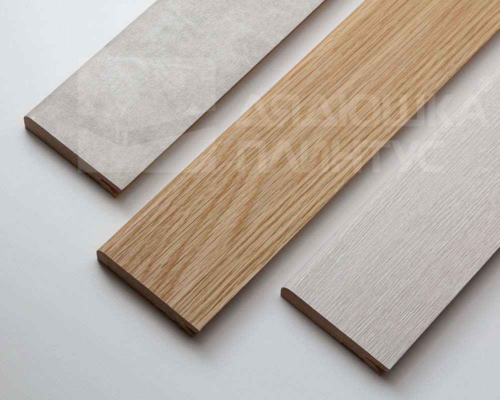 Плинтус МДФ Лука Пл 100-1МДФ.2700.Point line 24054 Филадельфия графит