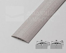 Порог одноуровневый ПС 04-3.900.106 Ясень белый